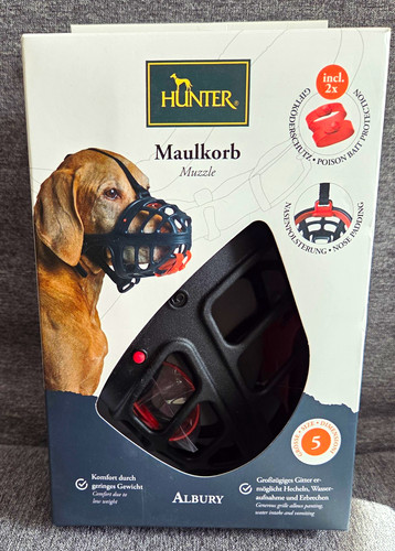 Hunter albury maulkorb - albury, größe