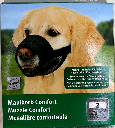 Maulkorb comfort nylon - maulkorb,