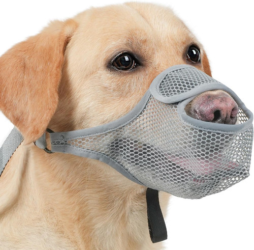 Hunde maulkorb nylon mesh - hunde, maulkorb,