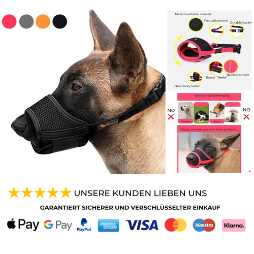 Maulkorb hunde verstellbar - maulkorb,