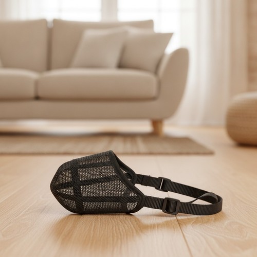 Hund maulkorb mesh verstellbar - hund,