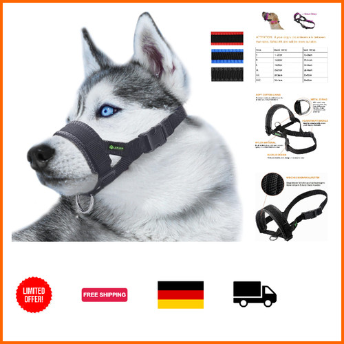 Maulkorb für hunde schwarz - maulkorb,