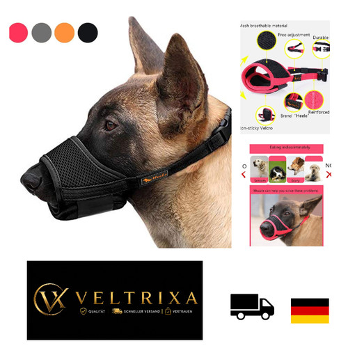 Maulkorb für hunde schwarz - hunde, s