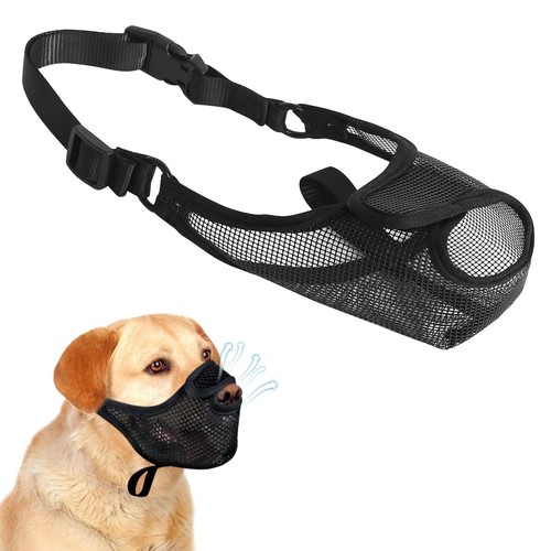 Hund maulkorb nylon mesh - hund,